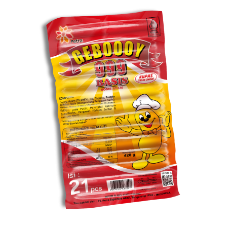 Geboooy 999 Sosis Ayam Putih 420 gram