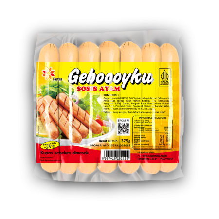 Geboooyku Sosis Ayam 375 gr