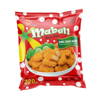 Mabell Bubble Chicken Nugget 250 gram