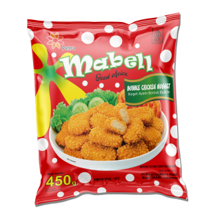 Mabell Bubble Chicken Nugget 450 gram