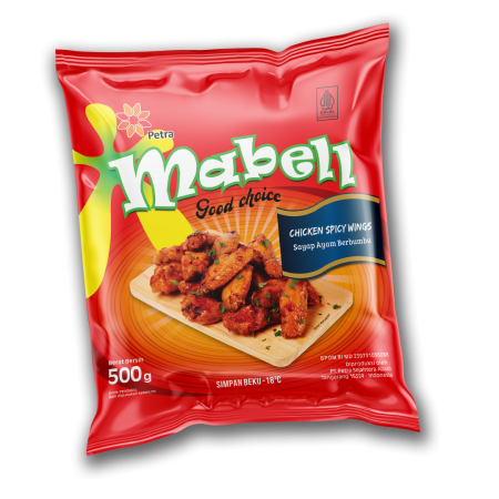 Mabell Spicy wings 500 gram